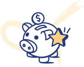 piggy bank illustration